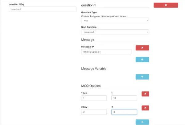 Form Generation Interface